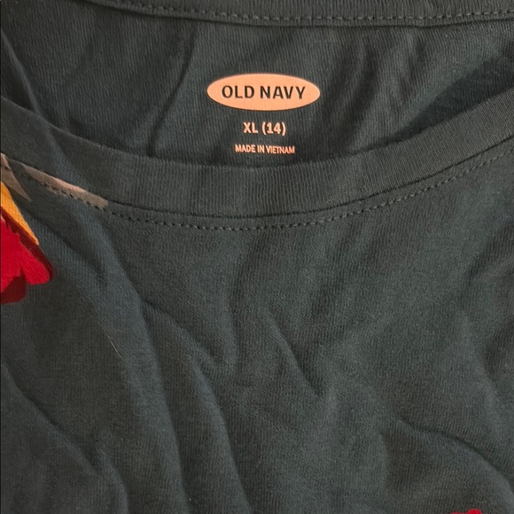 Bundle of Old Navy and Ruum Teal and Floral XL Long Sleeve Tees - Picture 8 of 14